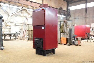 Водогрейный твердотопливный котел КВр